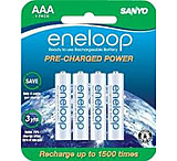Image of Panasonic Healthcare Eneloop 4 Pack Rechargeable AAA Batteries