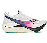 Saucony Endorphin Zenith Running Shoes, White/Laser, 3.5, S102043-1001-3.5