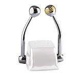 Image of Schmitt &amp; Ongaro Marine Standard Control Arm Set w/Gold Throttle Knob &amp; Plain Shift Knob