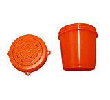 Scotty 650 Bait Jar w/ Quick Lock Threaded Lid