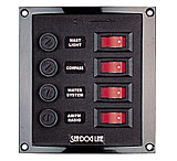 Image of Sea-Dog 424010-1 Sea Dog Vertical 4 Gang Panel