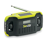 Image of Secur Digital Solar Emergency Radio/LED Flashlight,14 Lumens