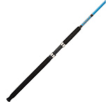 Image of Shakespeare Sturdy Stik Big Water 15-30lb, Medium Solid Glass Spinning Rod, Stainless Steel Guides, Eva Handle