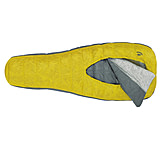 Image of Sierra Designs Backcountry Bed Elite 850 - 2 Season Sleeping Bag-Yellow-Long