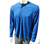 Image of Sierra Designs Long Sleeve Pack Henley-Men's-Large-True Blue - Men's