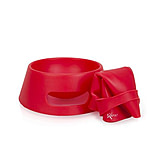 Image of Silipint Aqua-Fur Dog Bowl, Ricochet Red
