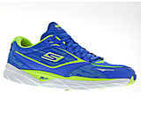 Image of Skechers GOrun Ride 3 Road Running Shoe - Men's-Blue/Red-Medium-12 US