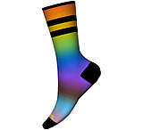 Image of Smartwool Athletic Pride Rainbow Print Crew Socks