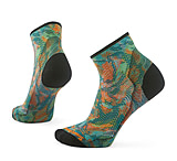 Image of Smartwool Bike Zero Cushion Jungle Music Print Ankle Socks - Women's