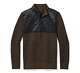 Image of Smartwool Brookline Hybrid Half Zip Sweater - Men's