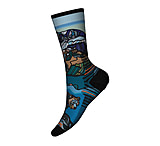 Image of Smartwool Hike Light Cushion Icy Range Print Crew Socks - Women's