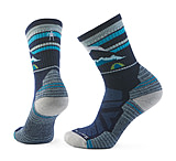 Image of Smartwool Hike Light Cushion Mountain Moon Crew Socks - Women's