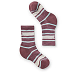 Image of Smartwool Hike Light Cushion Striped Crew Socks - Kids