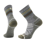 Smartwool Hike Light Cushion Striped Mid Crew Socks - Men's