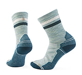 Image of Smartwool Hike Light Cushion Tube Stripe Crew Socks - Women's