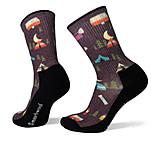 Image of Smartwool Hike Light Summer Nights Print Crew Socks - Women's
