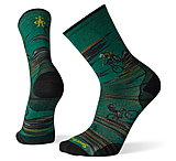 Image of Smartwool PhD Cycle Ultra Light Dialed Print Crew Socks - Men's