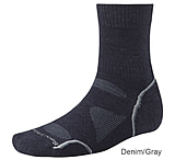 Image of Smartwool PhD Outdoor Light Crew Sock - Denim/Gray LClearance