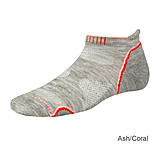 Image of Smartwool PhD Outdoor Light Micro Sock - Women's - Ash/Coral L