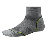 Image of Smartwool PhD Outdoor Light Mini Sock - Men's-Medium-Light Grey