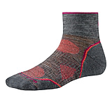 Image of Smartwool PhD Outdoor Light Mini Sock - Women's - Md Gray/Yellow LClearance