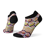 Image of Smartwool PhD Run Ultra Light Hex Print Micro Socks - Women's