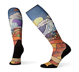 Image of Smartwool PhD Ski Light Elite Buttermilk Nights Print Socks