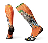 Image of Smartwool PhD Ski Ultra Light Old Man Winter Print Socks
