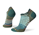 Image of Smartwool Run Zero Cushion Low Ankle Pattern Socks - Men's