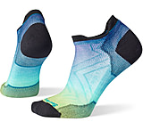 Image of Smartwool Run Zero Cushion Ombre Print Low Ankle Socks - Women's