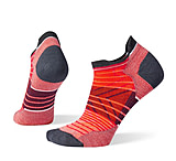 Image of Smartwool Run Zero Cushion Stripe Low Ankle Socks - Women's