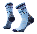 Smartwool Hike Light Cushion Mountain Moon Crew Socks - Women's, Serene Blue, Small, SW002272N75100S000