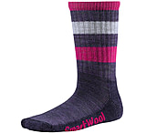 Image of Smartwool Striped Hike Light Crew Sock - Kids