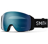 Smith 4D Mag Goggle, MAG Series, Black, ChromaPop Everyday Blue Mirror Lens, M007320JX994B