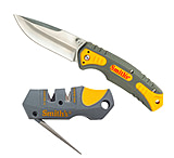 Image of Smiths Pack Pal Folding Knife &amp; Sharpener Combo Set