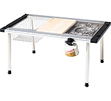 Image of Snow Peak Iron Grill Table Camp Kitchen Low Set