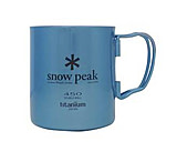 Image of Snow Peak Titanium Double Wall Mug - 450 Clear