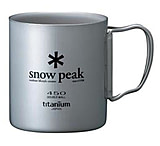 Image of Snow Peak Titanium Double Wall Mug 450 -MG-053R-