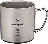 Image of Snow Peak Titanium Vacuum-Insulated 450ml Mug
