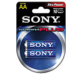 Image of Sony Alkaline Stamina Plus AA Batteries Pack