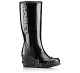 Image of Sorel Joan Rain Wedge Tall Gloss Rubber Boot - Women's
