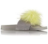 Image of Sorel Slide Fur Sandal - Women's