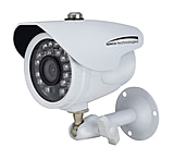Image of Speco Tech HD-TV1 2MP Color Waterproof Marine Bullet Camera w/IR, 10' Cable, 3.6mm Lens, White Housing