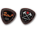 Image of Spyderco Fire Dragon Coin 2021 Wildland Firefighter Foundation