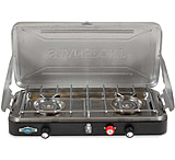 Image of Stansport Deluxe 2-Burner Propane Stove