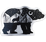 Image of Sticker Art Bear &amp; Wolf Sticker