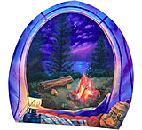 Image of Sticker Art Tentview Campfire Sticker
