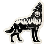 Image of Sticker Art The Wolf Sticker