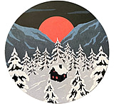 Image of Sticker Art Winter Cottage Sticker