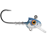 Image of Storm 360GT Swimmer Jig Head, Fits 3.5in Body Length, 1/8oz Jig, #2/0 VMC Coastal Black Hook